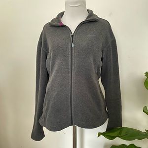 Patagonia zip up sweater Medium grey